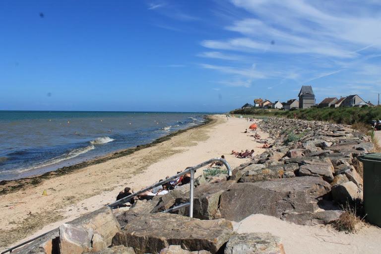 Beau Front De Mer Cosy Acces Direct Plage St Aubin Sur Mer Bernieres-sur-Mer Bagian luar foto